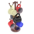 thumbnail image 6 of Countertop 6 Coffee Mug Holder - Oil Rubbed Bronze / Dotted, 6 of 11