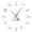 Silver,37inch, variant on Yoga Poses DIY Giant Wall Clock Find Your Balance Meditation Wall Art Home Dcor Modern Large Wall Clock Watch Mindfulness Gift(Silver,47inch)