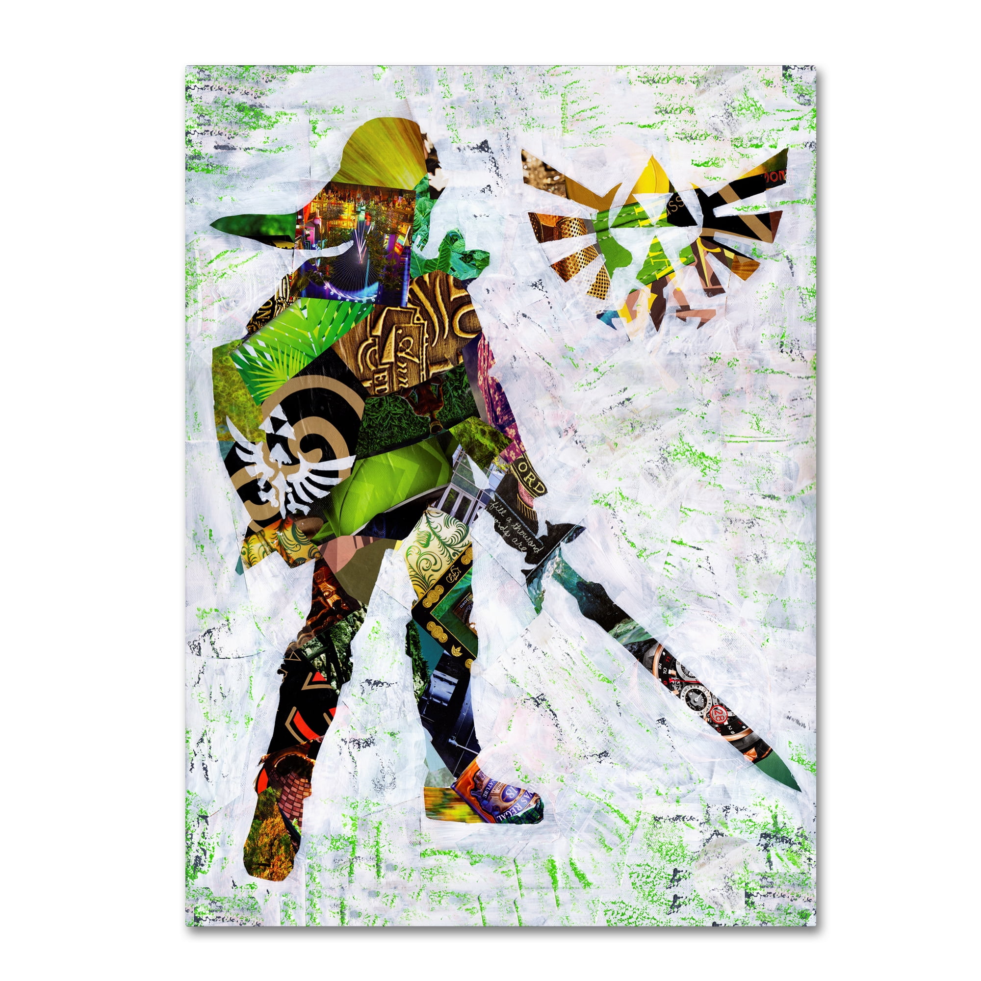 Trademark Fine Art 'Zelda 4' Canvas Art by Artpoptart