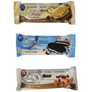 Quest Bar- Variety Pack 3 Flavors- ( Pack of 12 )