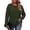 04 Dark Green, variant on Women's Plus Size Fall Tops Crew Neck Long Sleeve Shirts for Women Work Blouses Knit Tops Pullover Sweaters XL-5XL