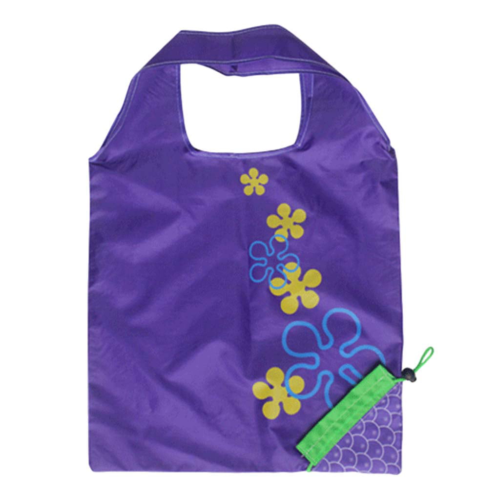 Foldable Shopping Bag Grocery Fruit Creative Fabric Tote Pouch Lunch Bags Large 