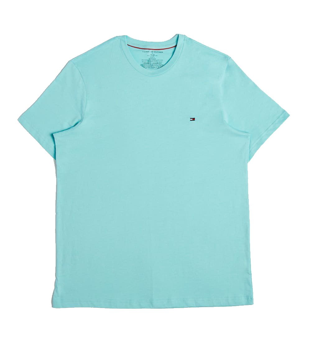 tommy hilfiger men's flag crew neck tee