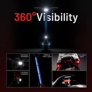 M YUME SCOOTER Raptor2 6000W Electric Scooter,Speed 54Mph,62 Miles Rang,60V 27Ah Escooter,11 inch Foldable Dual Motor Escooter for Adults