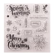 thumbnail image 5 of Ouginx Clear Stamps, Christmas Leaves Rubber Stamp for Scrapbooking and Card Making Supplies, 5 of 5