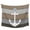 Brown, variant on Coastal Anchor Small Tapestry for Bedroom Wall Hanging Tapestry, Turquoise Brown Country Wooden Grain Ceiling Backdrop Tapestries Poster Blanket Wall Decor for Teens Room Living Room Dorm 23" x 28"