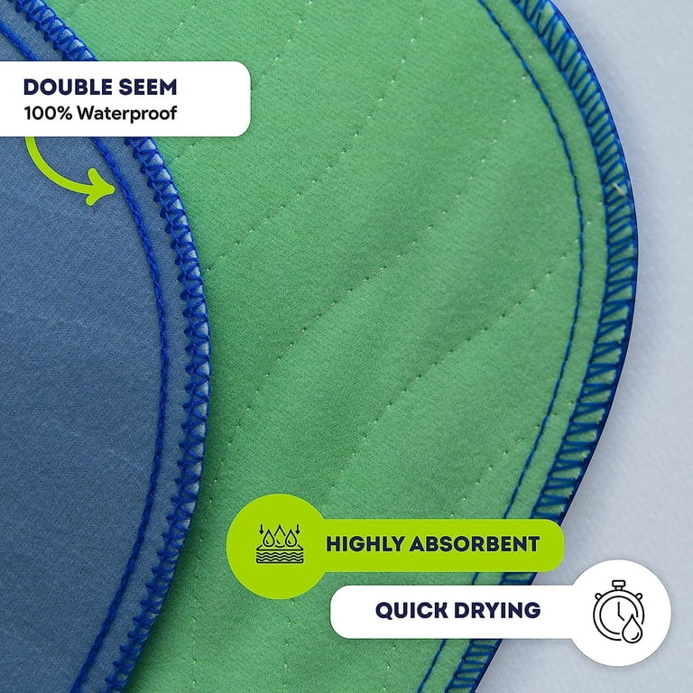 10A - Comfy bed pad- Heavy absorbency ( Single bed) NEW IMPROVED – Stay Dry