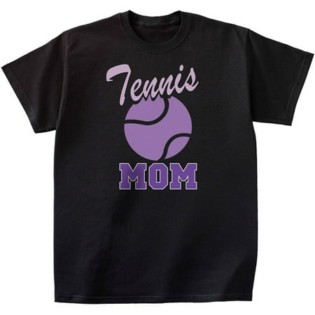 Personalized Sport T-shirt, Black with Purple Print, Extra-Large