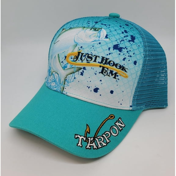 Just Hook 'Em Tarpon Fishing Hat