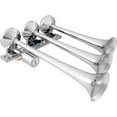 thumbnail image 2 of Vixen Horns Train Horn Kit for Trucks/Car/Semi. Complete Onboard System- 200psi Air Compressor, 3 Gallon Aluminum Tank, 3 Trumpets. Super Loud dB. Fits Vehicles like Pickup/Jeep/SUV VXO8330APRO/3118C, 2 of 10