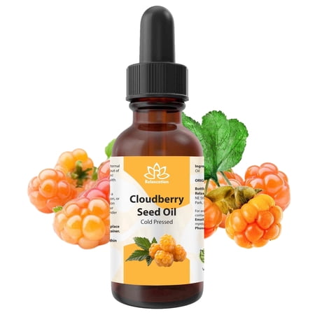 Cloudberry Seed Oil (Rubus Chamaemorus) – 100% Pure Cold-Pressed Botanical Oil by Relaxcation | 0.5 fl oz