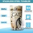 thumbnail image 7 of Advice From A Cat Tumblers For Cat Lovers Insulated Coffee Cup With Lid 20oz Cute Cats Animal Print Novelty Pet Lover Gift For Women Stainless Steel Mug For Cat Owners Cat, 7 of 7