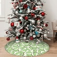 thumbnail image 5 of Sikiie Cute Crocodile 30-48 inches {designName} Print Christmas Tree Skirt Snowman Xmas Tree Skirt with Edge Christmas Decorations for Holiday Party48", 5 of 7