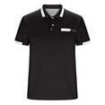 thumbnail image 2 of Alivor Men's Polo Shirt Lightweight Quick-Dry Short Sleeves Shirt, M-XXL, 2 of 5