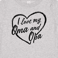 thumbnail image 4 of Inktastic I Love My Oma and Opa in Black Chalk Heart Boys or Girls Baby T-Shirt, 4 of 5