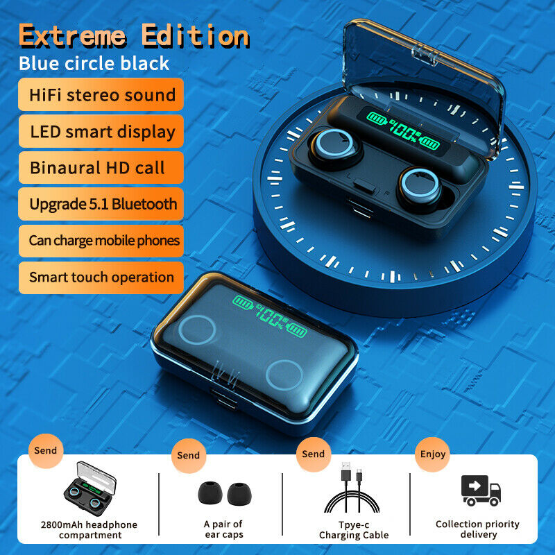 Bluetooth in Ear Earbuds TWS Wireless 