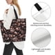 thumbnail image 3 of Fotbe Coffee Bean Bolsa Tote Estética de Lona con Estampado para Mujer - Bolsa Reutilizable de Hombro Casual para Vacaciones, Compras, Trabajo y Gimnasio, 3 of 8