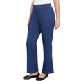 thumbnail image 2 of Ruby Rd. Scuba with Embroidery (US, Alpha, Medium, Regular, Petite, Petite, Deep Blue), 2 of 6