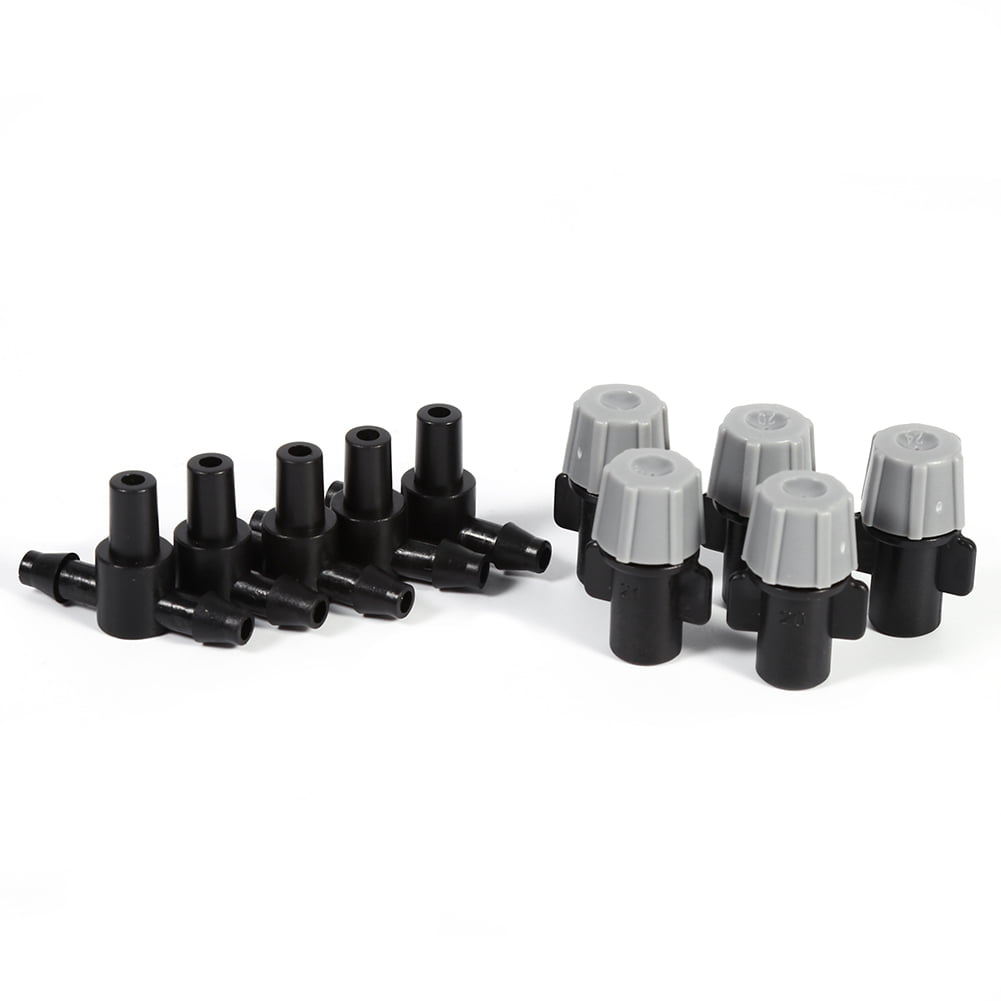 Details about   Akozon 20Pcs Misting Sprinkler Atomizing Nozzles Tee Joints Misting Watering 
