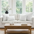 thumbnail image 2 of 24x24 Pillow Inserts Set of 2, Square Decorative Throw Pillow Premium Fluffy Lumbar Pillow Forms Sham Stuffer for Living Room Sofa Couch Bed, 2 of 6