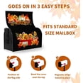 thumbnail image 2 of Fall Mailbox Covers Magnetic Standard Size Autumn Pumpkin Sunflower Mailbox Cover Maple Leaves Mailbox Post Cover Waterproof Mailbox Decor Flower Floral Mailbox Wraps for Garden 21 * 18 Inch, 2 of 6