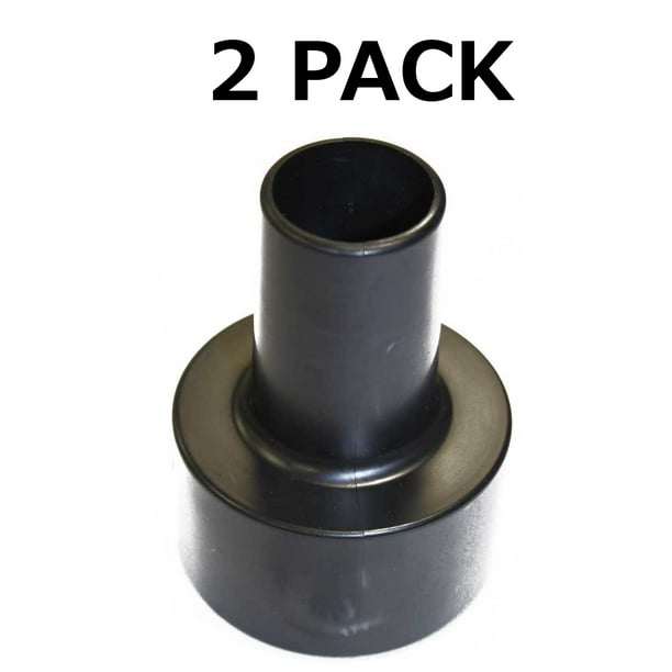 2 Dust Fitting Adapter for Shop Vac 11/4 in to 21/4 in Diameter Hose