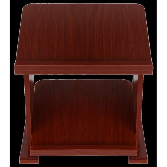 Nua  15 in. Table Top Shtender, Mahogany