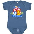 thumbnail image 3 of Inktastic Its My Birthday Circus Tent with Lion 1 Year Old Boys or Girls Baby Bodysuit, 3 of 5