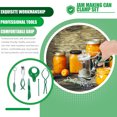 thumbnail image 4 of 1 Set 6Pcs Canning Tool Kit Practical Jam Jar Lifters Canning Tongs (Green), 4 of 9