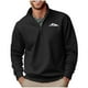 thumbnail image 1 of Blusa y camisa de manga larga con cuello alto para hombre, sudadera con capucha estampada, jersey deportivo con media cremallera, blusa de manga larga con cuello alto para hombre, blusa de poliéster, 1 of 4