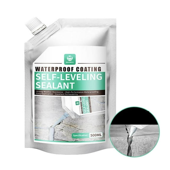 Concrete Crack Filler, High-Elasticity Self-Leveling Sealant,Quick-Drying Waterproof Cement Crack Repair Sealant,500ml Wear Resistant Crack Repair For Wall Stone Floor