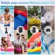 thumbnail image 5 of Portable USB Rechargeable Air Pump with LED Lights for Camping and Outdoor Activities, 5 of 5