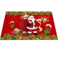 thumbnail image 1 of Tapetes navideños para puerta de entrada, felpudo interior, tapete para puerta delantera, tapete lavable para suelo, alfombra de entrada, tapete para mascotas, 1 of 5
