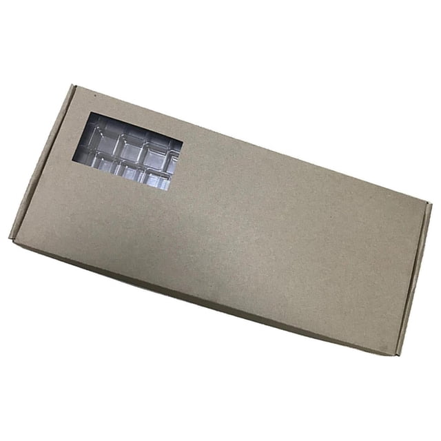 Bearachild Vitrina de plástico reutilizable ABS para teclas, escaparate de estilo único, compatibilidad, vitrina a prueba de polvo Juegos de teclado y mouse para computadora 2 capas Estilo D