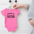thumbnail image 5 of Cute Big Sister Older Sis Sibling Bodysuit Jumper Girls Infant Baby Brisco Brands 18M, 5 of 6