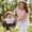 Pink Mom, variant on Mommy and Me Matching Shirts Fashionable Letters Printed Short Sleeve Crew Neck Tops