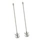 thumbnail image 4 of 2 anzuelos de calamar de acero inoxidable para pesca con jigs, herramientas de pesca portátiles, paraguas 15 centímetros, 4 of 9