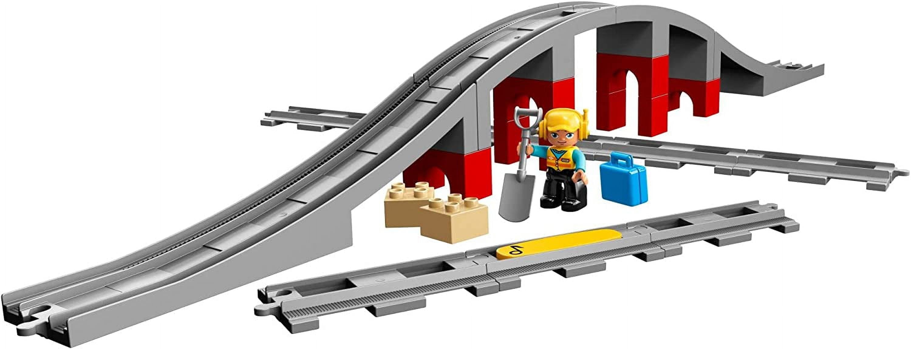 Lego 10872 duplo town train bridge and tracks hotsell building set