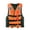 Orange, variant on Herrnalise Adult Classic Life Vest,V-Neck Life Jackets for Adults,Portable Inflatable Snorkel Vest Perfect for Boating Swimming Fishing Lakes & Oceanx,Orange