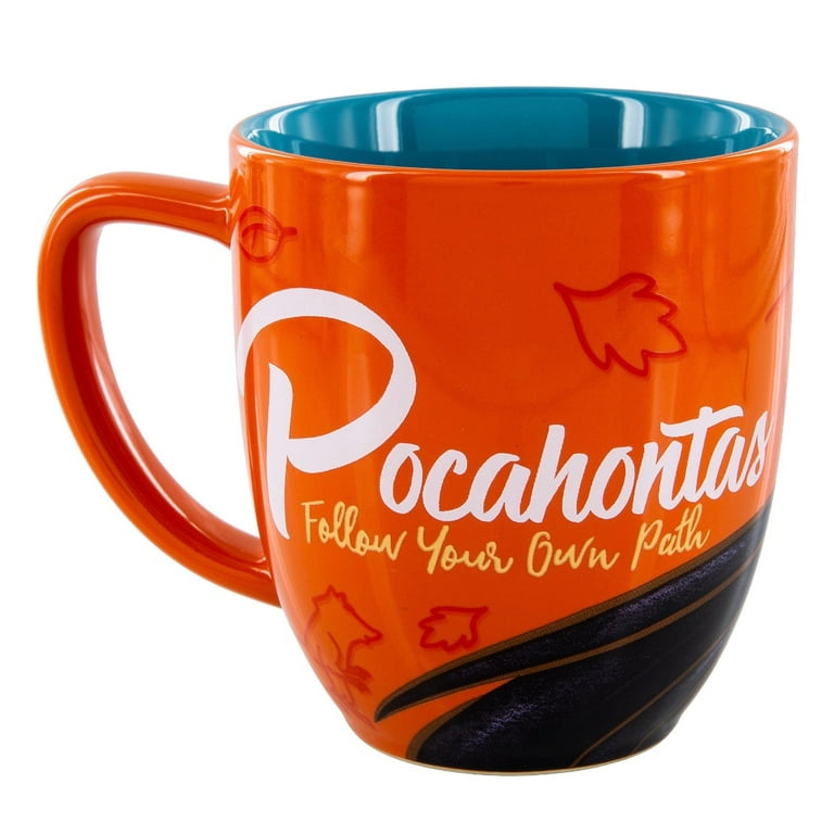 Disney Princess Stories Series Pocahontas Ceramic Relief Mug 19oz - FINALSALE