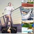 thumbnail image 6 of Constellation Large Capacity Sports Bag with Interior Zipper Pocket - Yoga, Travel, Luggage, Soccer, 6 of 6