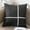 Dark Gray, variant on Decorative Throw Pillow for Sofa Bed Chair, Modern Textured Accent Cushion with Geometric Cross Design for Refined Home Styling