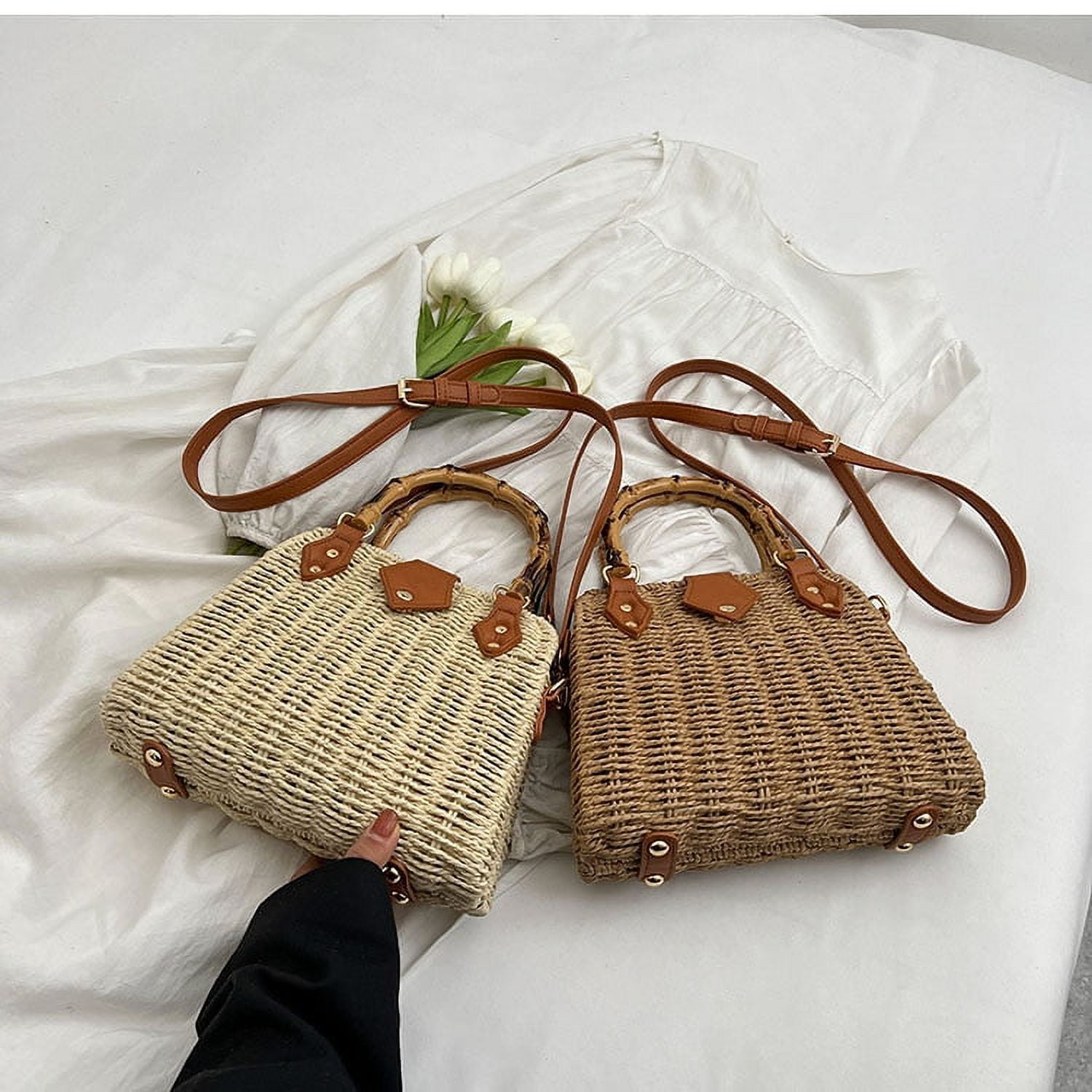 Vintage Black and gold Heiress Wicker Basket bag/purse. | Purses and bags,  Bags, Basket bag