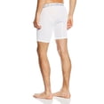 thumbnail image 2 of Nike Men's Pro Combat 6" Compression Shorts (White/Matte Silver/Black, Medium), 2 of 4