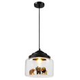 thumbnail image 2 of Accesorio de iluminación de de cristal animal para jardín de infantes en Colco lámpara de araña, 2 of 8