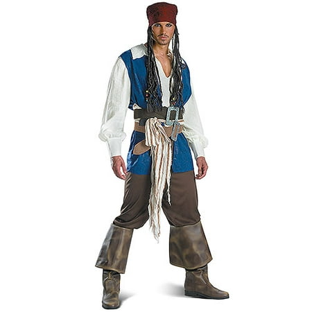 Pirates of the Caribbean Jack Sparrow Adult Costume
