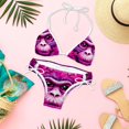 thumbnail image 6 of Pink Monkey Gorilla Adjustable Strap Bikini Set with Detachable Sponge, Two-Pack - Ideal for All Swim Suit Scenes, 6 of 6
