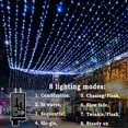thumbnail image 3 of PENGXIANG EASTIN ” LED String Lights For Thanksgiving / Christmas / New Year Twinkle Lights with 8 Modes Memory for Home Tree Yard Room Indoor & Outdoor Decorations”, 3 of 13
