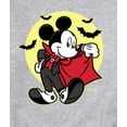 thumbnail image 3 of Disney - Mcikey Vampire - Men's Crew Fleece Sweatshirt, 3 of 5