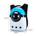 thumbnail image 4 of Mochila para viajes al aire libre para cachorros y gatos, bolsa de transporte, cápsula espacial transpirable para mascotas, suministros para gatos, cabras, transportador para la casa, 4 of 5